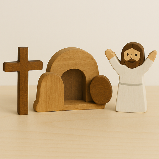 Jesus Cross and Empty Grave