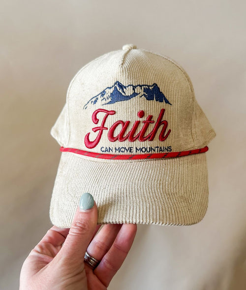 faith can move mountains